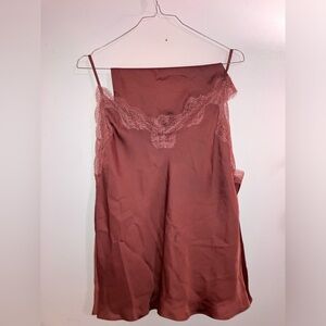 Victoria’s Secret Maroon Cami and Short Set